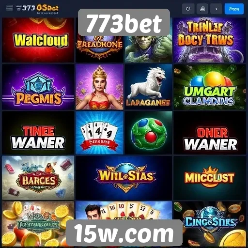 Análise de jogos disponíveis no site 773bet